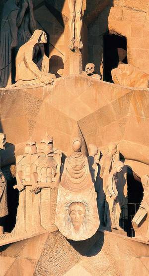 There is art in the details of the Sagrada Familia